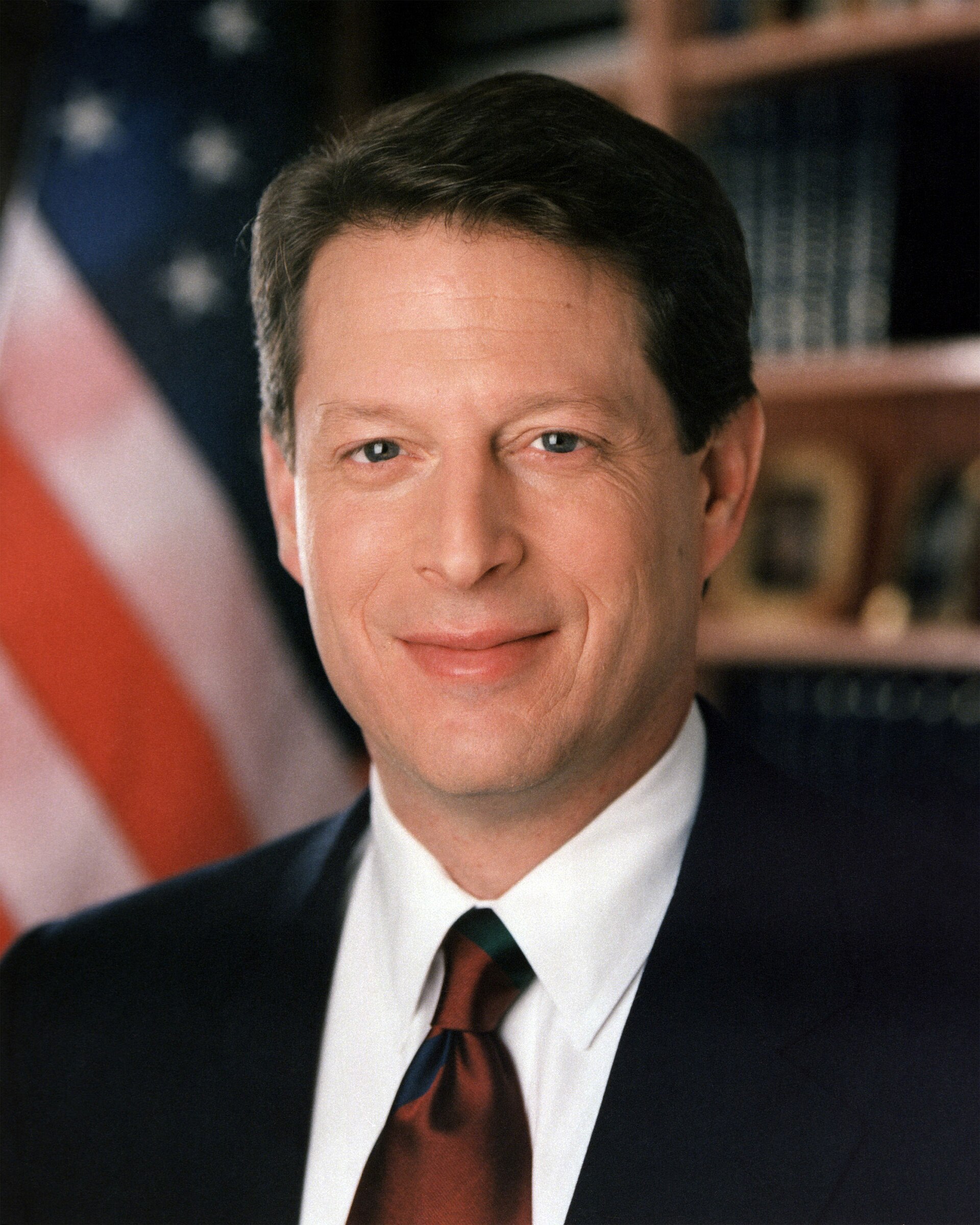 Imagem de referência relacionada a Al Gore, item descrito como político e ambientalista norte-americano, ex-vice-presidente dos Estados Unidos