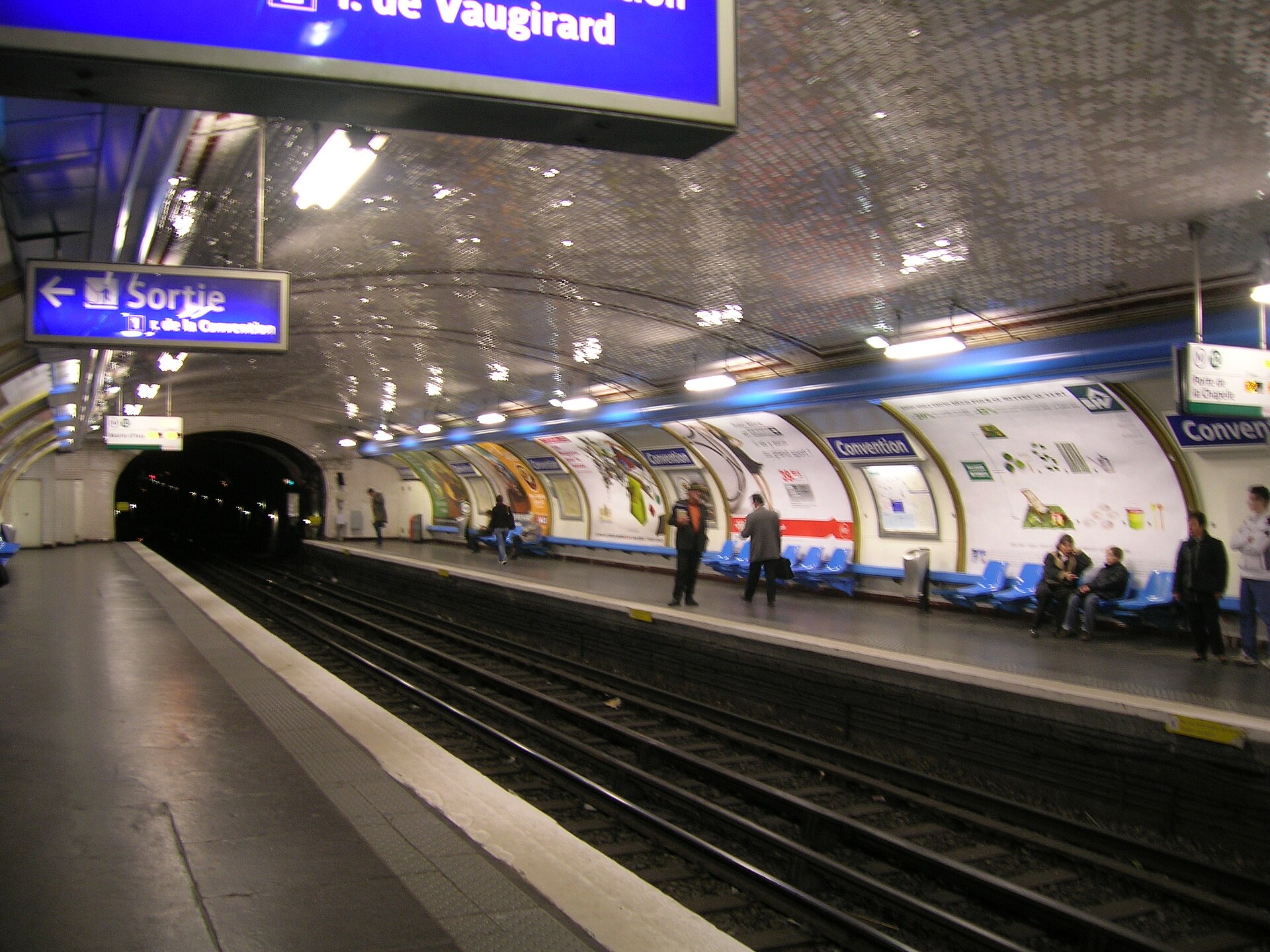 Imagem de referência de Convention, descrito nos dados abertos como estação do Metropolitano de Paris
