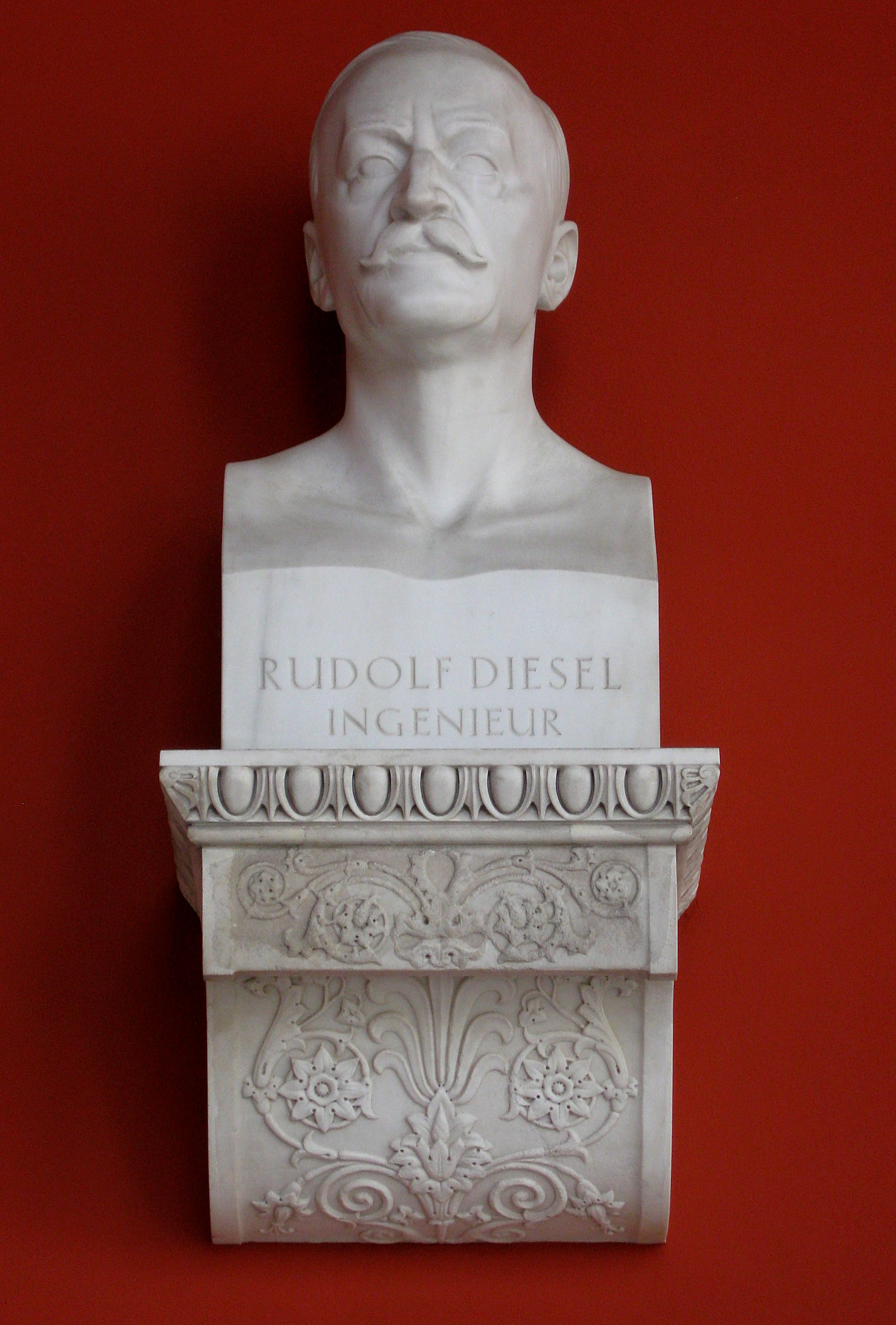 Imagem de referência de Rudolf Diesel, descrito nos dados abertos como engenheiro e inventor do motor a diesel