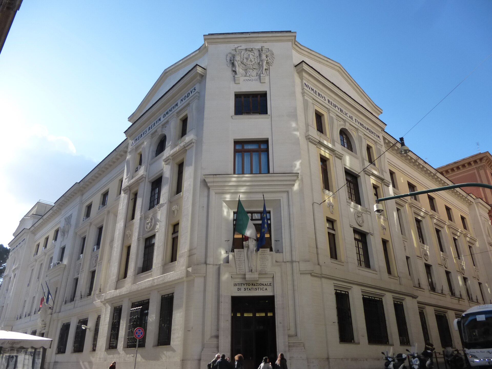 Imagem de referência de Istituto Nazionale di Statistica, descrito nos dados abertos como instituto público italiano