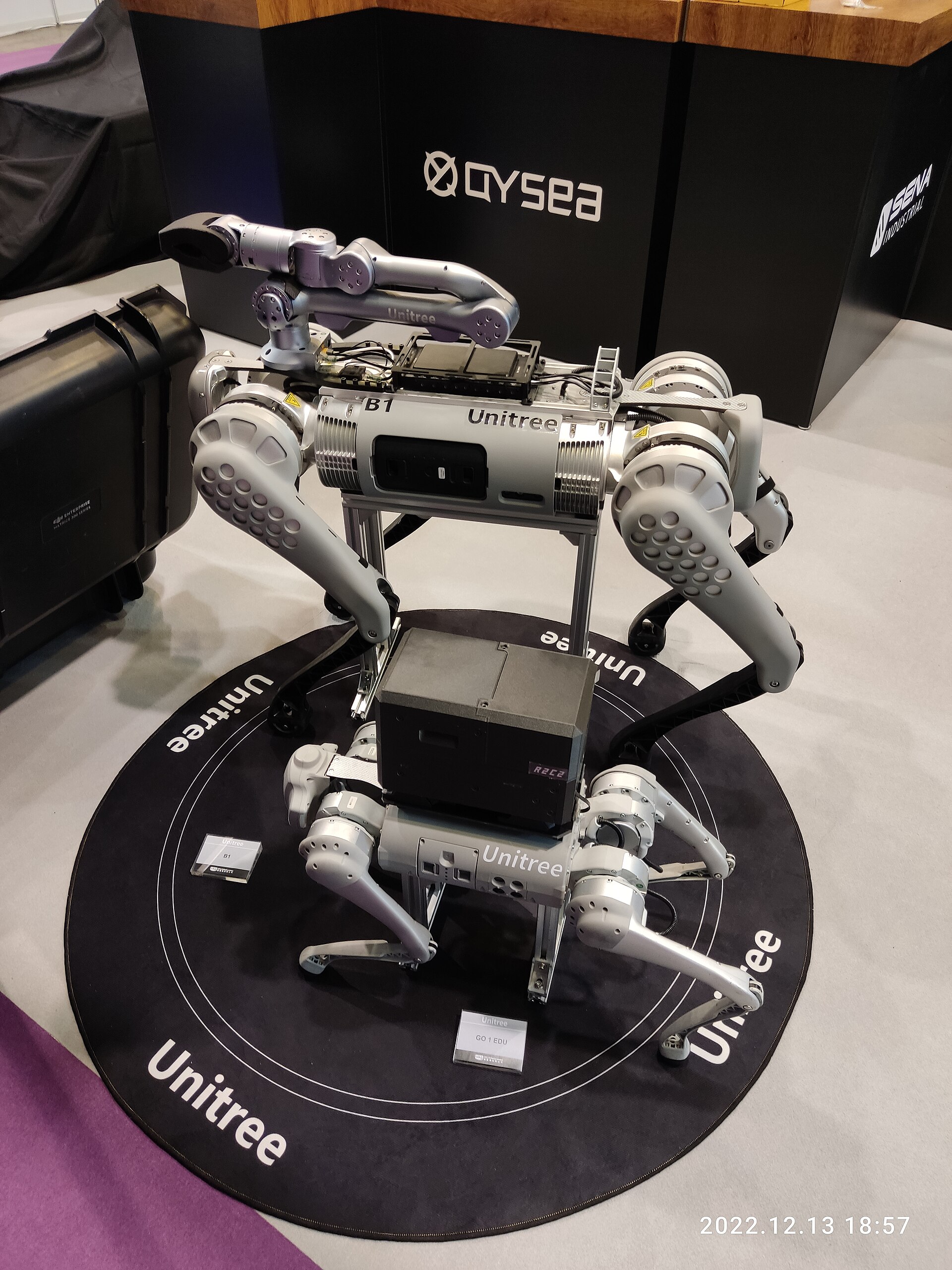 Imagem de referência relacionada a Unitree Robotics, item descrito como empresa de robótica chinesa