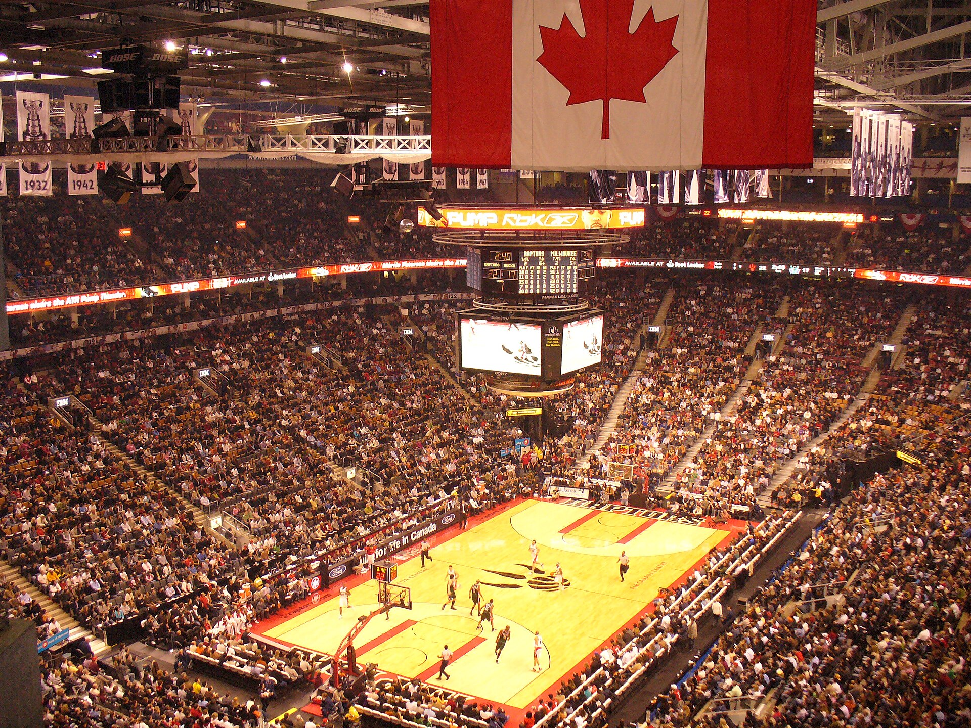 Imagem de referência de Toronto Raptors, descrito nos dados abertos como time de basquetebol canadense