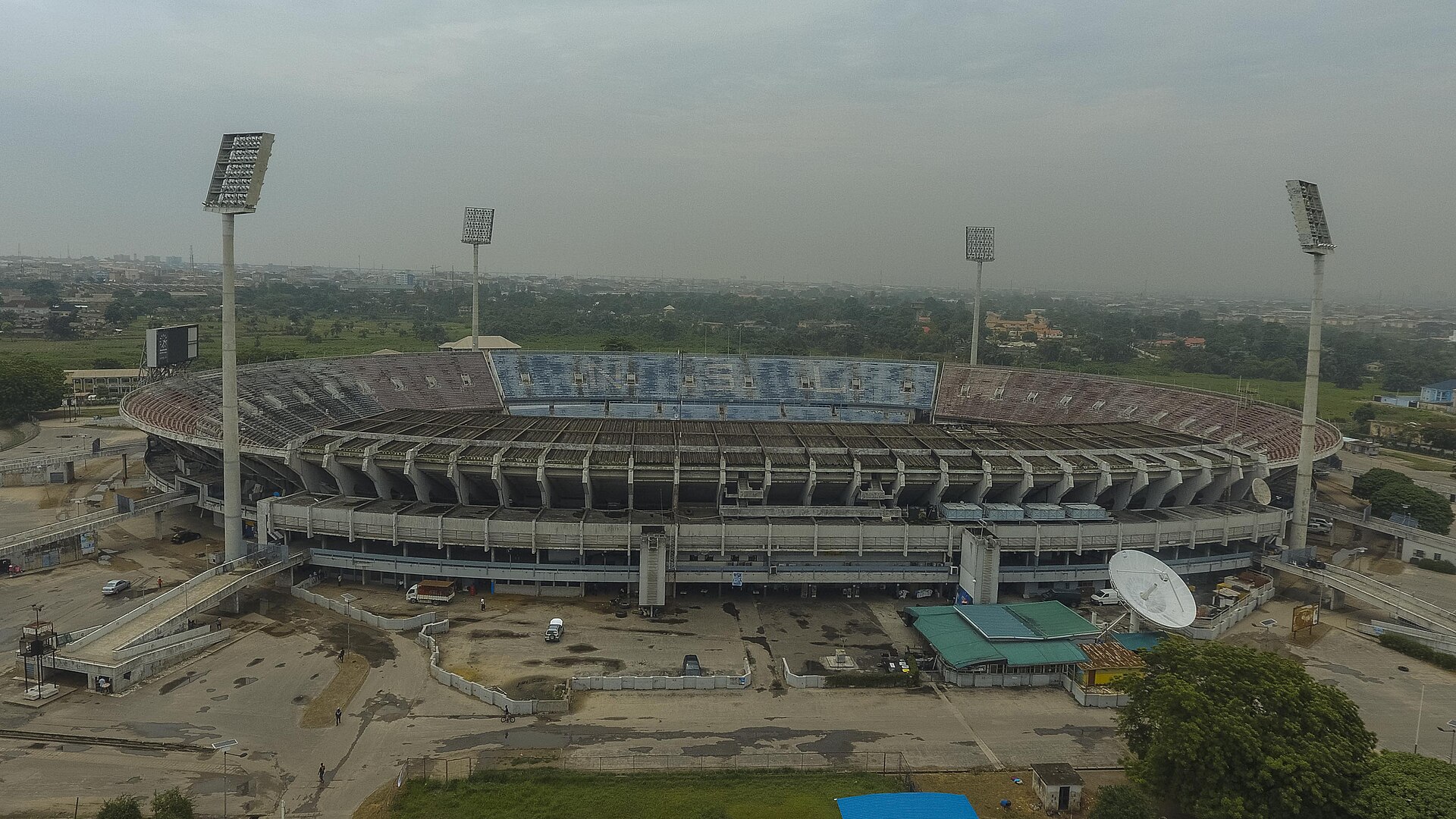 Imagem de referência de Estádio Nacional de Lagos, descrito nos dados abertos como estádio de futebol localizado em Lagos, na Nigéria