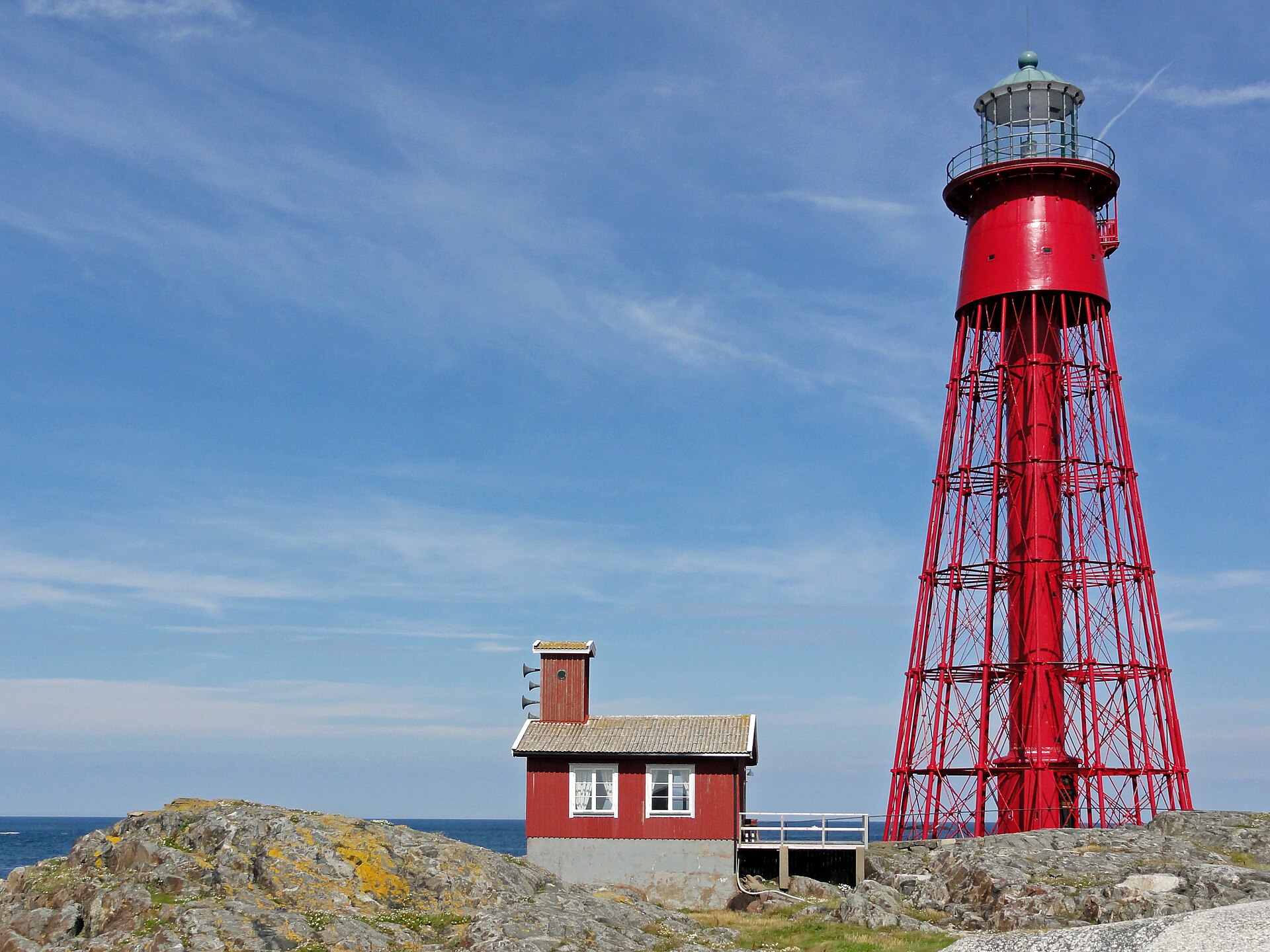 Imagem de referência de farol Pater Noster, descrito nos dados abertos como um farol na Suécia