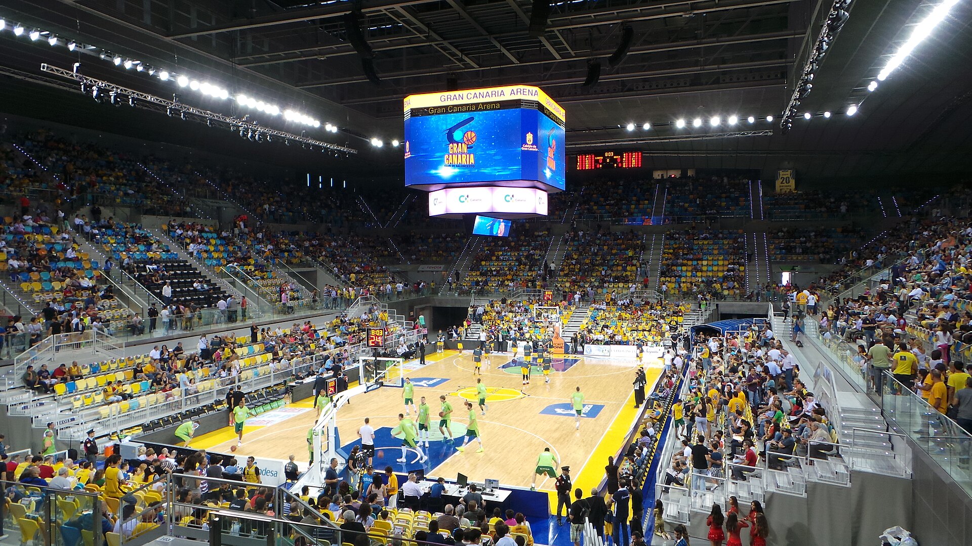 Imagem de referência de Gran Canaria Arena, descrito nos dados abertos como estádio multiusos