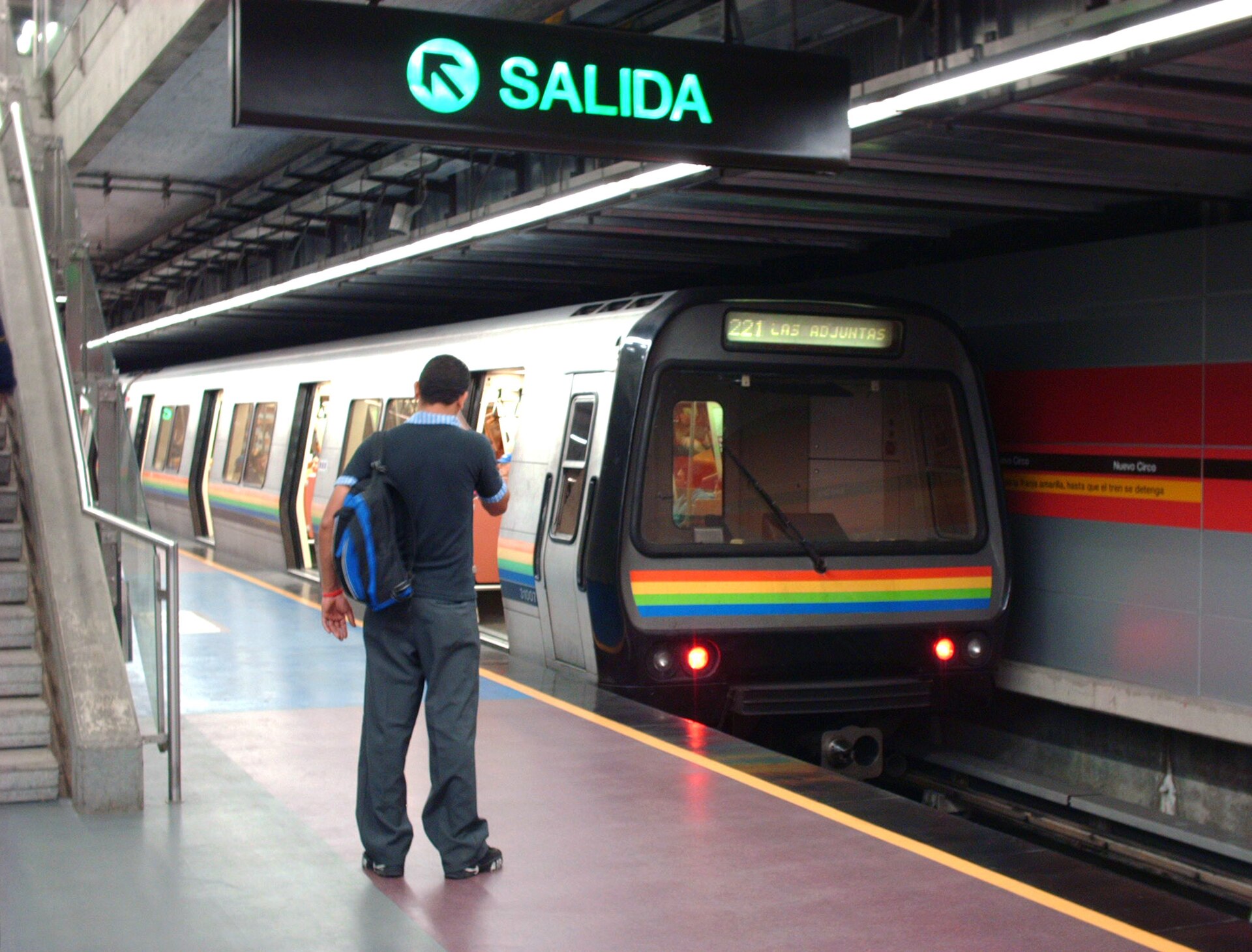 Imagem de referência de Metro de Caracas, descrito nos dados abertos como sistema Metroviário da Cidade de Caracas, Venezuela