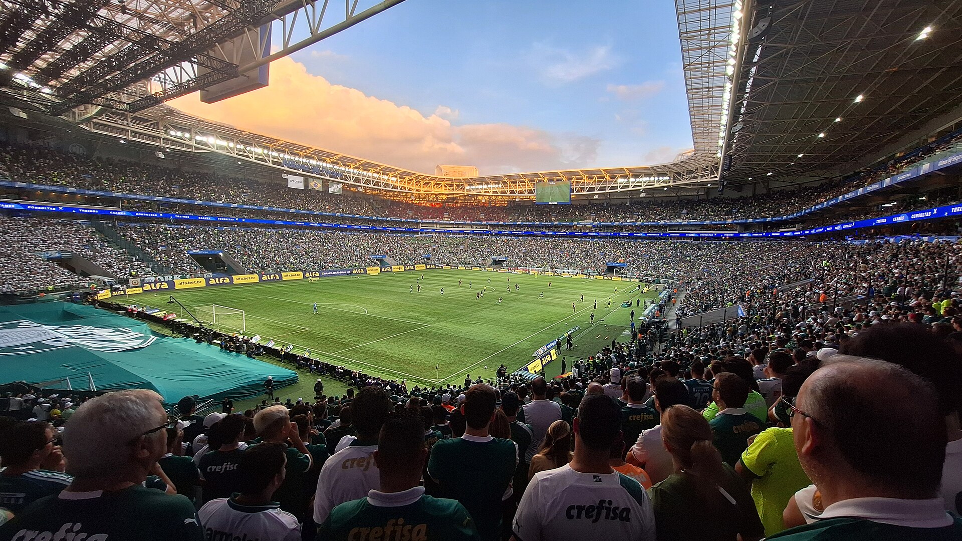 Imagem de referência de Allianz Parque, descrito nos dados abertos como estádio de futebol no Brasil