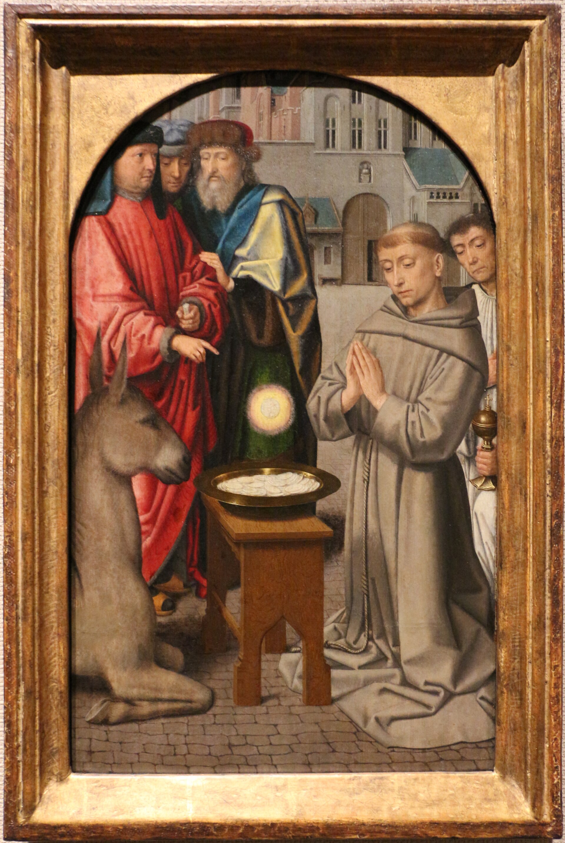 Imagem de referência de Três Episódios da Vida de Santo António de Lisboa, descrito nos dados abertos como pintura de Gerard David