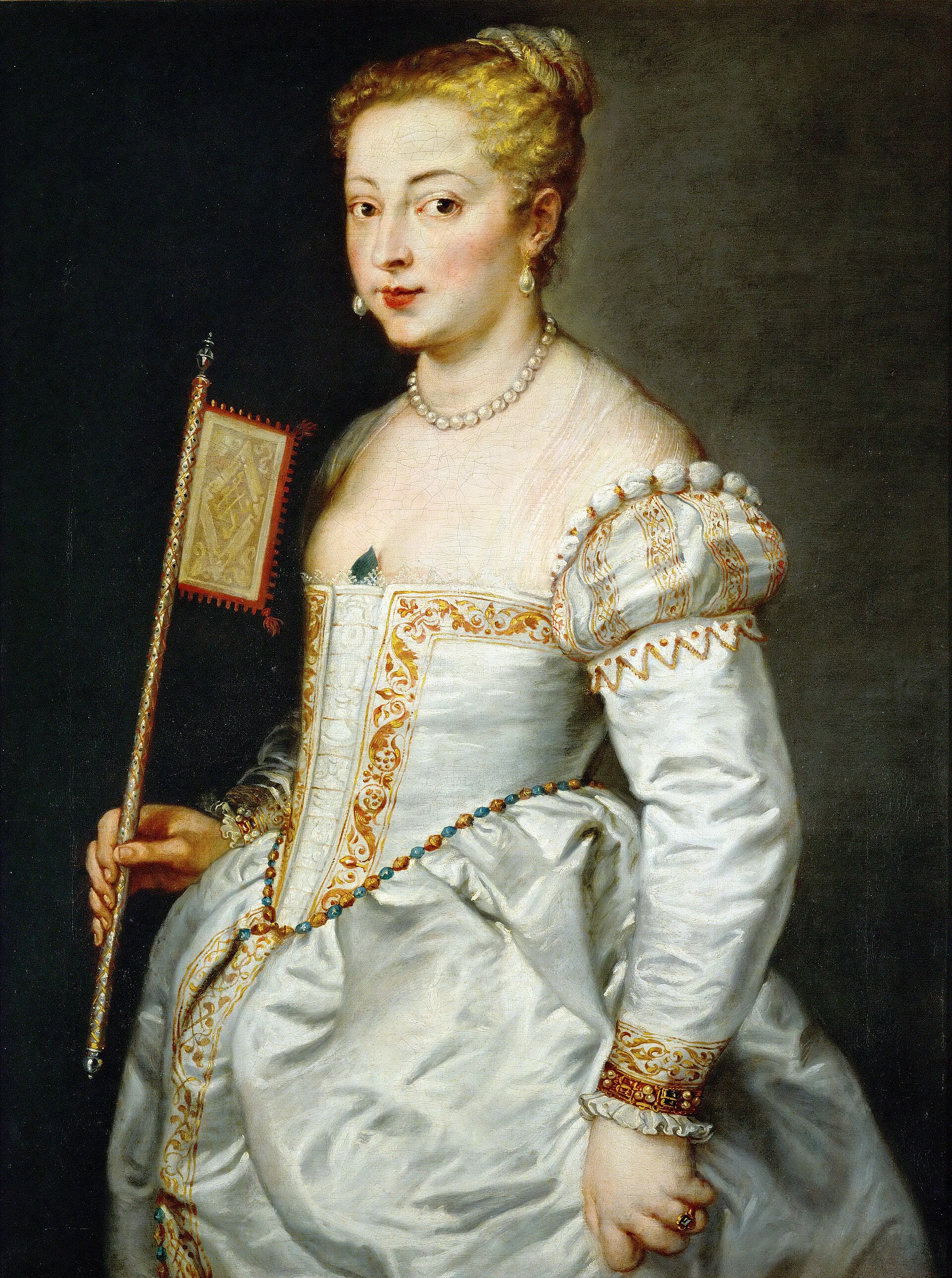 Imagem de referência de Retrato de uma senhora, descrito nos dados abertos como pintura de Peter Paul Rubens