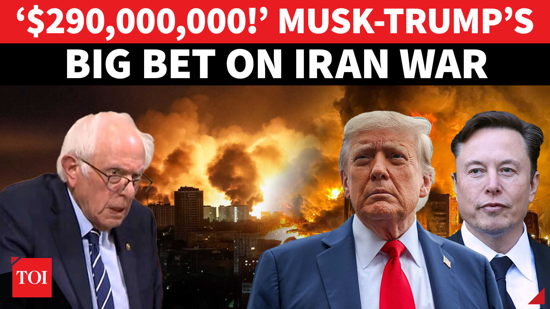 'A Guerra de Trump, o Dinheiro de Musk': Bernie Sanders Expõe a Bomba de US$ 200 Milhões nas Eleições do Meio; Irã Alarmado | Assista