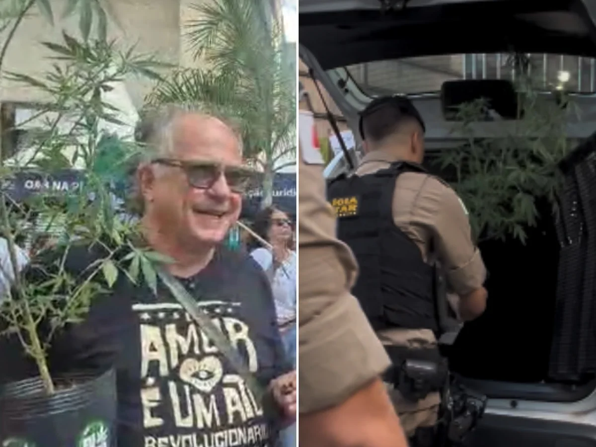 BH: vereador pede multa de R$ 1,5 mil após candidato levar maconha à praça
