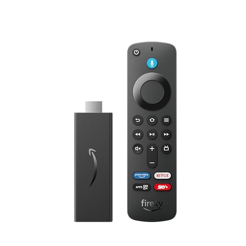 Fire TV Stick HD com controle remoto por voz Alexa