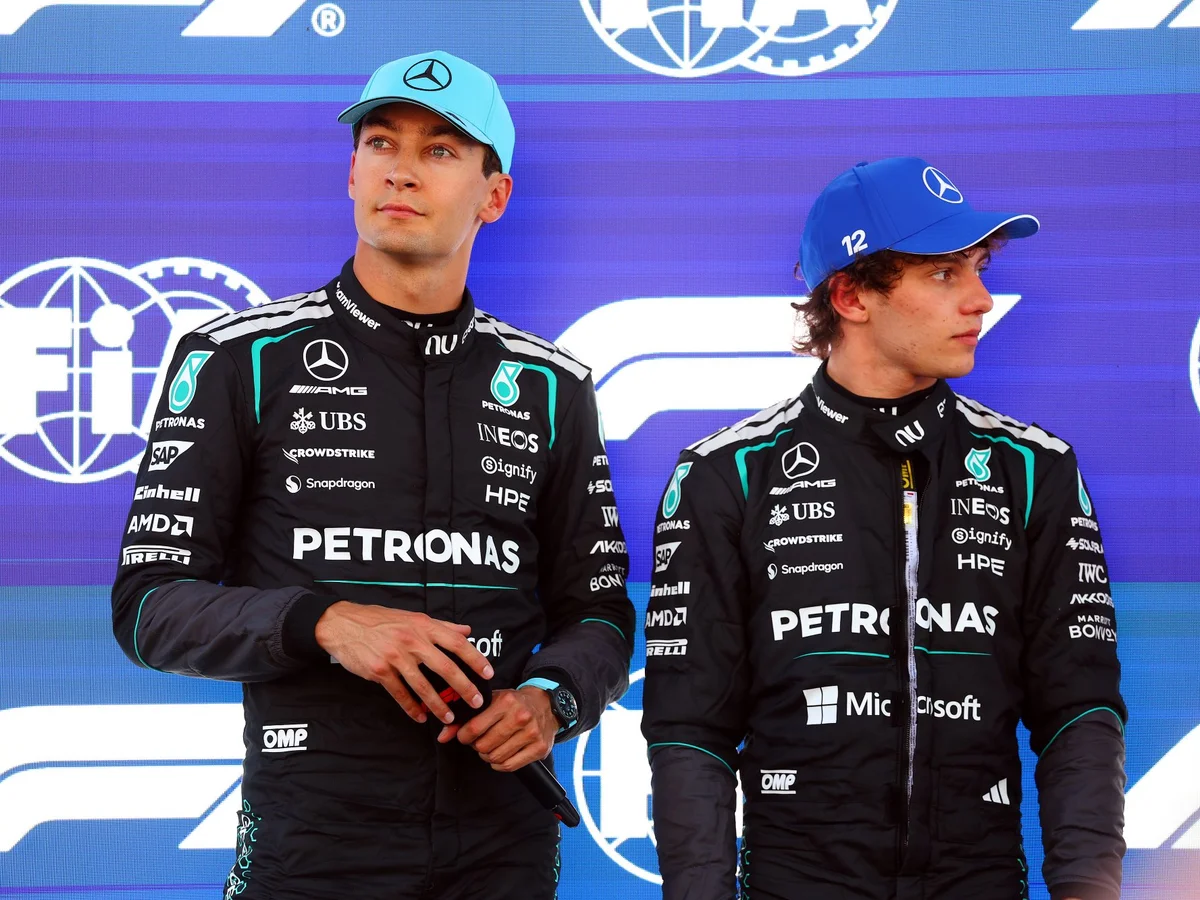 F1: pole em Baku, Russell tenta diminuir distância para líder Antonelli