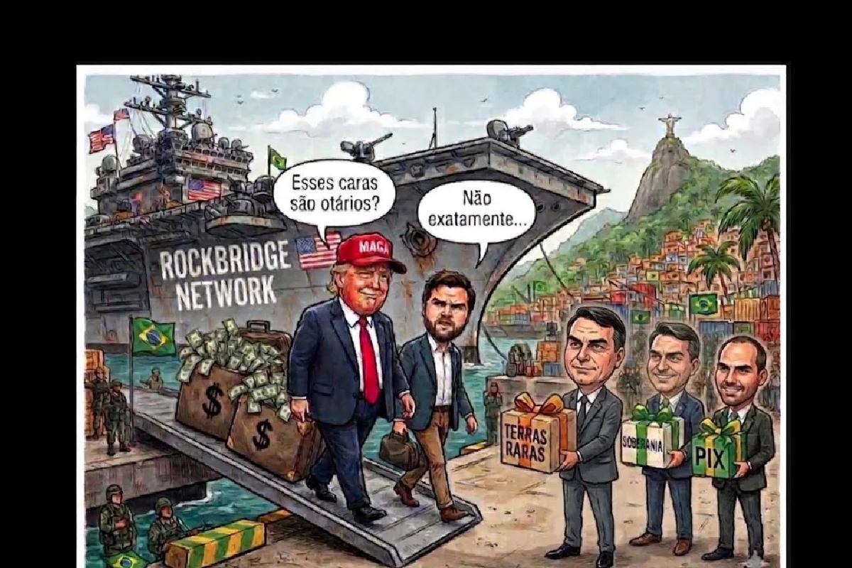 Terras raras do Brasil, Flávio, Trump e a “Internacional Neocolonialista”