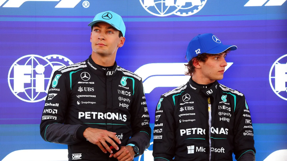 F1: pole em Baku, Russell tenta diminuir distância para líder Antonelli