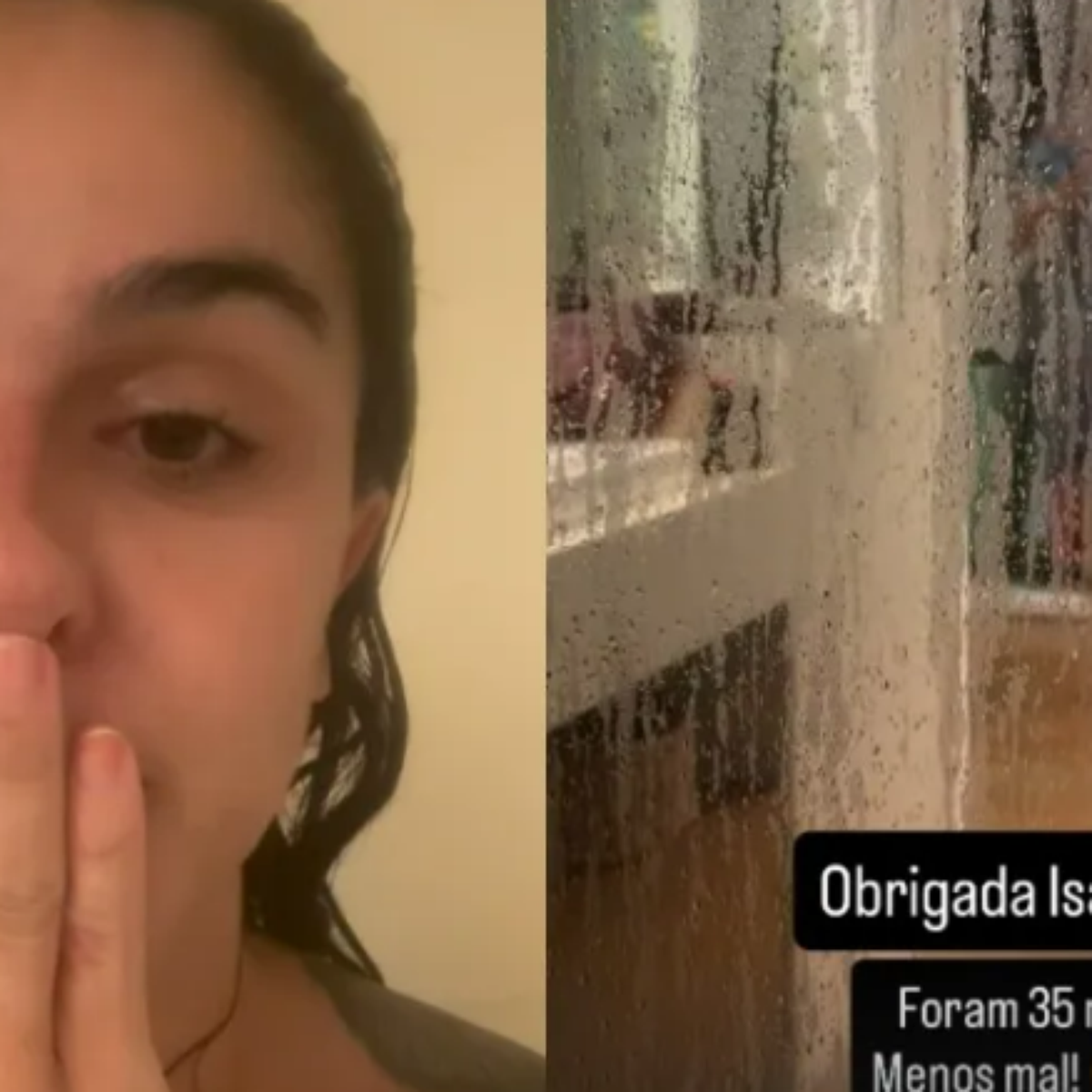 Noiva de Fábio Porchat fica presa dentro de box do banheiro e chama sogra para ajudá-la: 'Humilhação'