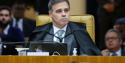 Ministro André Mendonça durante sessão no STF. Foto: Foto: Gustavo Moreno/STF