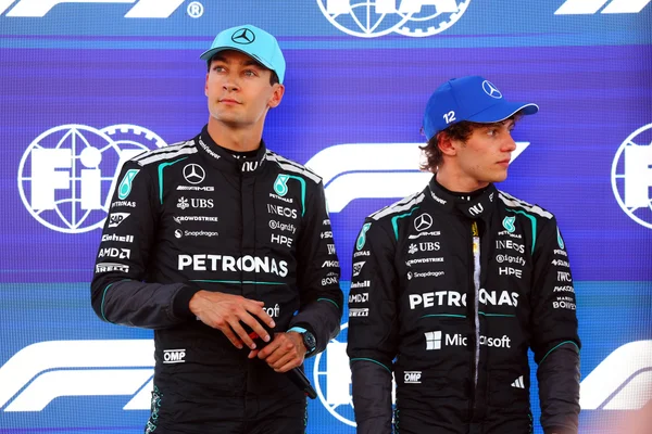 F1: pole em Baku, Russell tenta diminuir distância para líder Antonelli