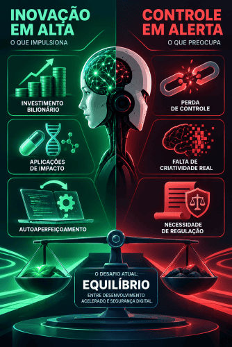 Bilhões investidos em IA que aprende sozinha aproximam a tecnologia da mente humana e acendem alerta ético