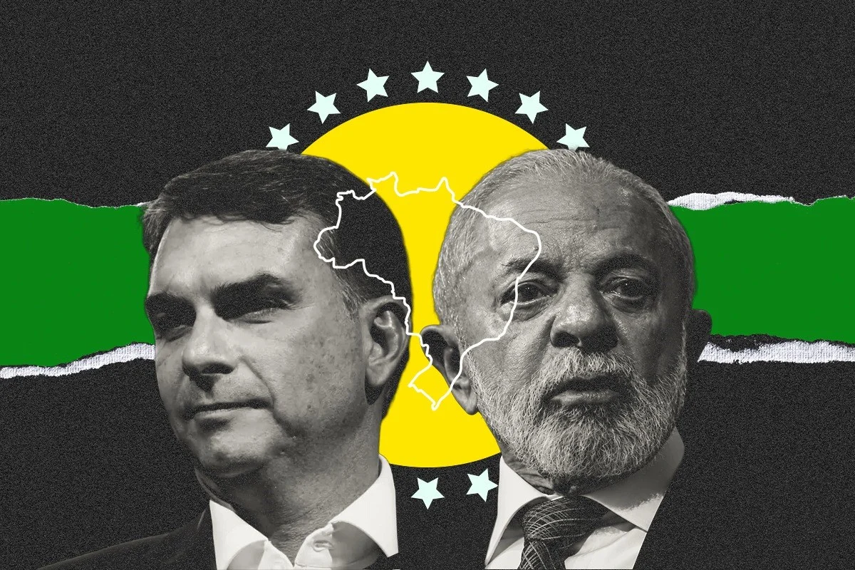 Eleições 2026: Flávio leva 1º turno em 15 estados; Lula, em 12