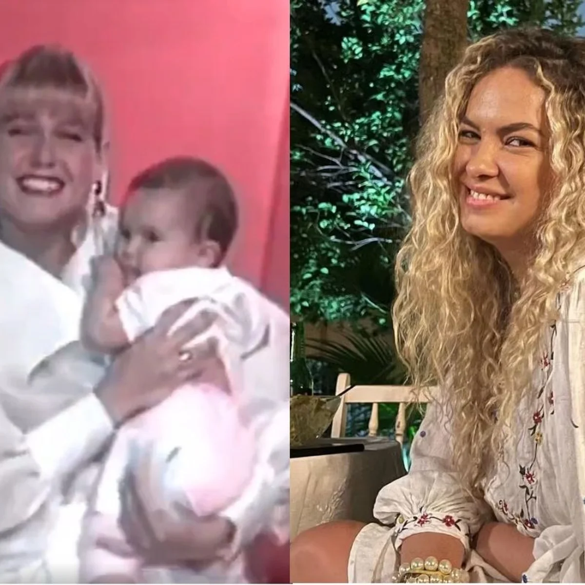 Web resgata primeira aparição de Lua Blanco na TV, nos braços de Xuxa