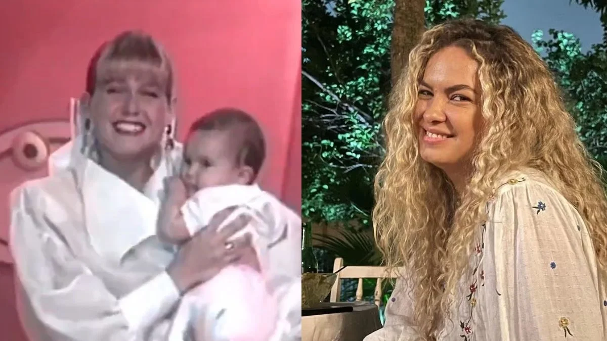 Web resgata primeira aparição de Lua Blanco na TV, nos braços de Xuxa