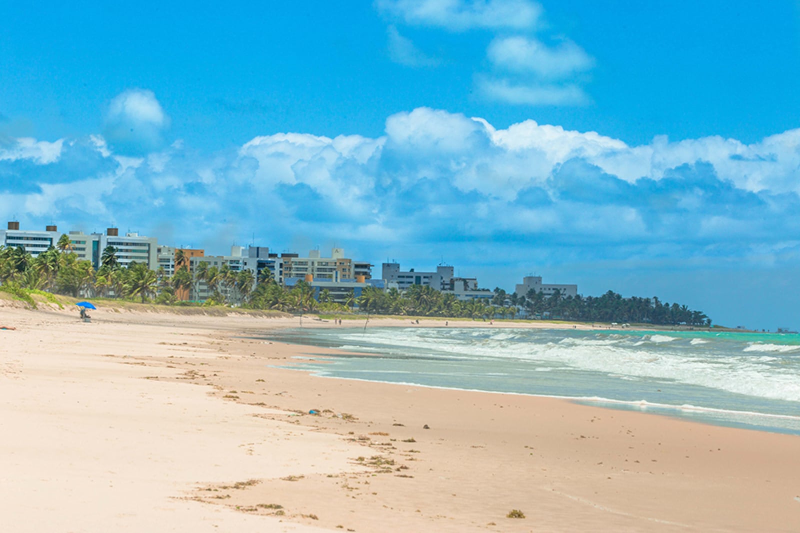 Imagem da matéria: Três trechos de praias estão impróprios para banho neste fim de semana em João Pessoa