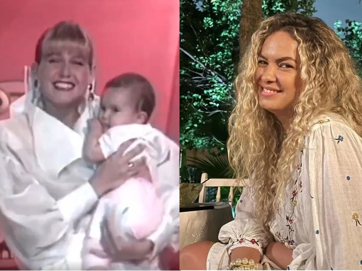 Web resgata primeira aparição de Lua Blanco na TV, nos braços de Xuxa