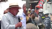 Lula encerra campanha em ato na Augusta marcado por tens&atilde;o com PM e alfinetadas a Nunes