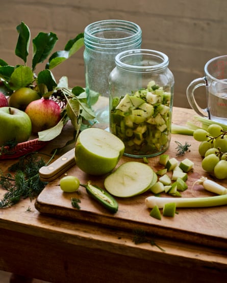 Alissa Timoshkina’s fermented apple salsa