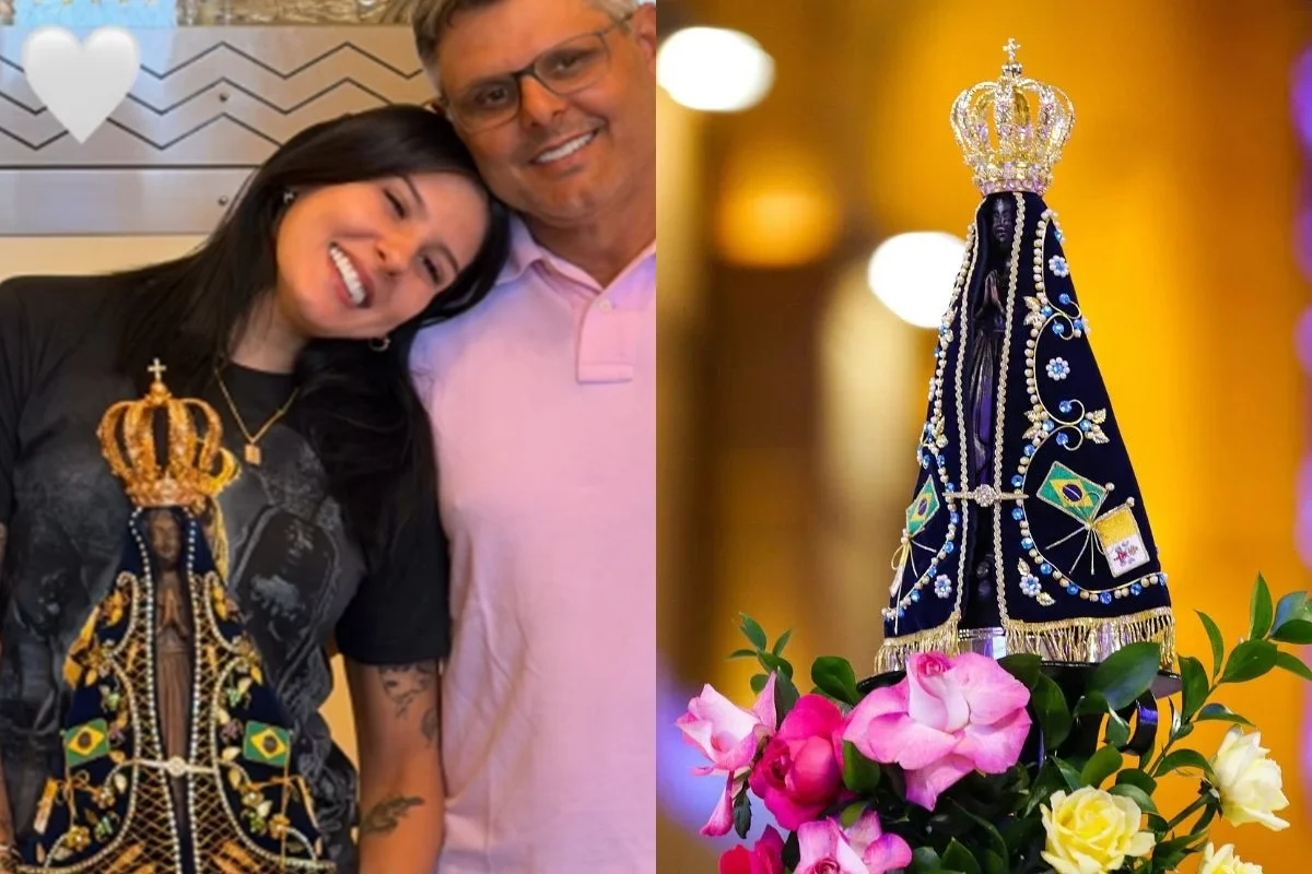 Devota, Ana Castela faz homenagem à Nossa Senhora Aparecida: “No coração”