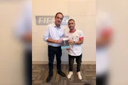 Roscoe e Cleitinho em encontro na Fiemg