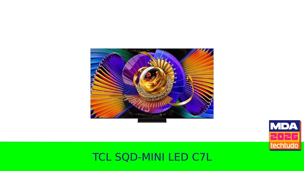 TCL SQD-Mini LED C7L MDA 2026 — Foto: Arte/TechTudo