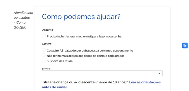 Enem 2026: como recuperar a senha do Gov.br para ver o local de prova