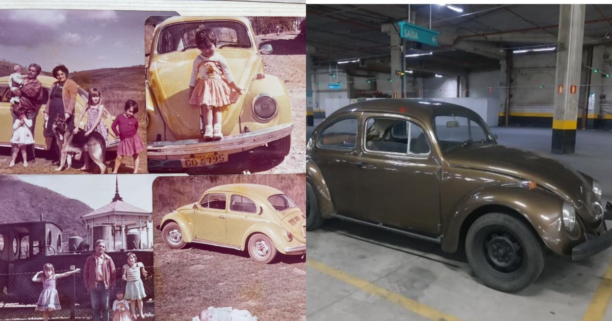 Saiba quem é o ‘Vovô Ciço’, Fusca furtado em Contagem que guarda 50 anos de história de uma família
