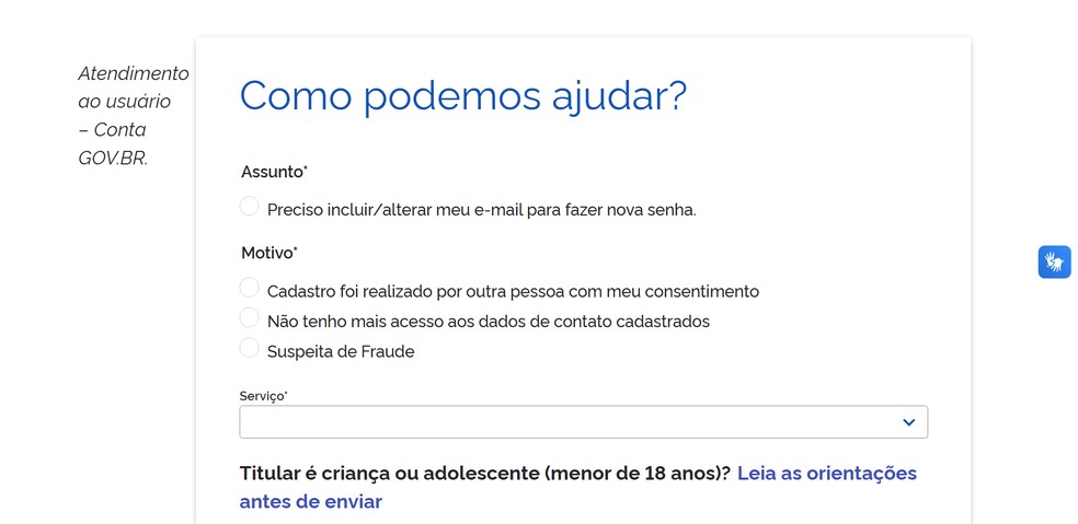 Enem 2026: como recuperar a senha do Gov.br para ver o local de prova