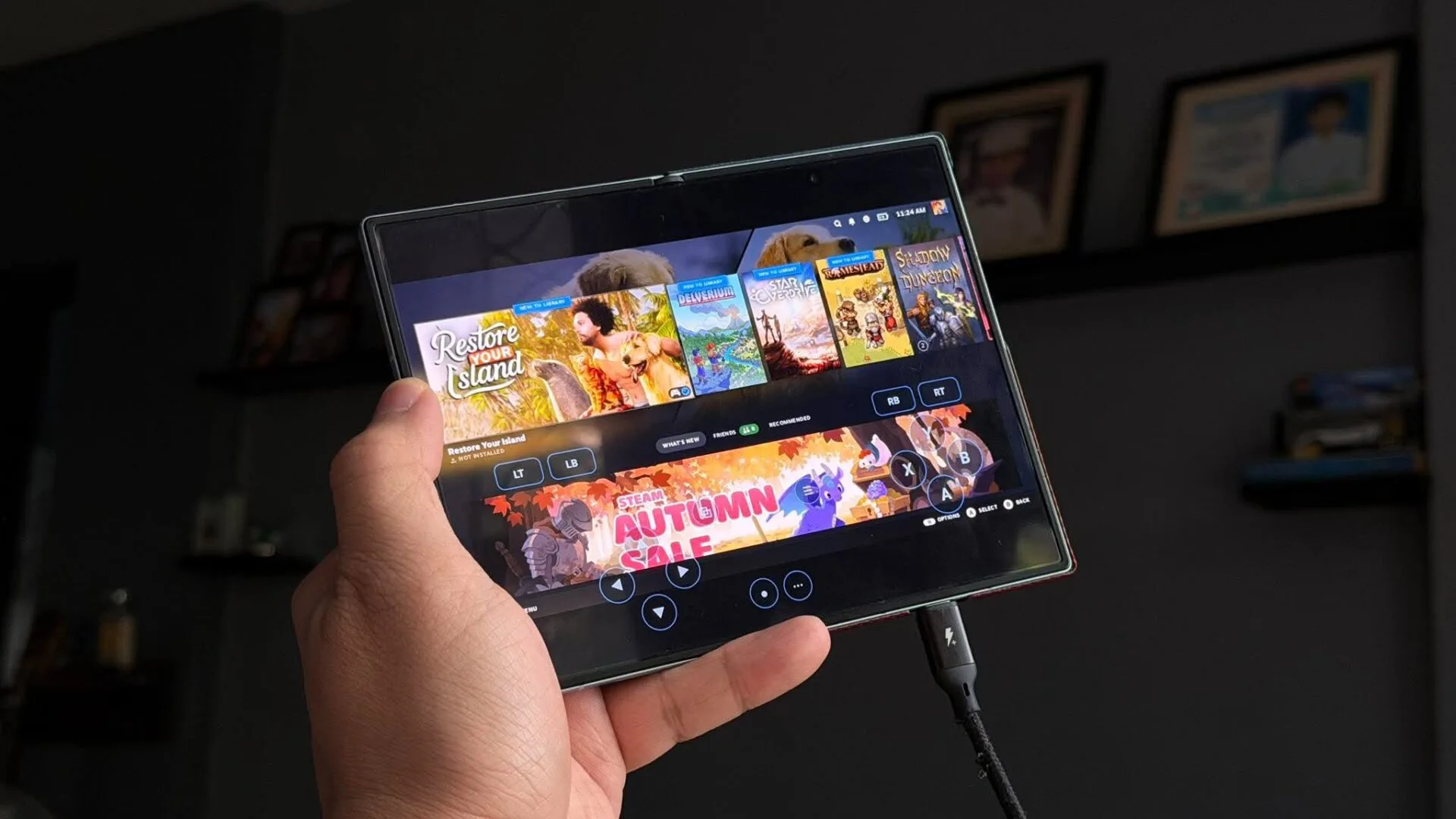 DroidDeck traz o SteamOS para dispositivos Android portáteis