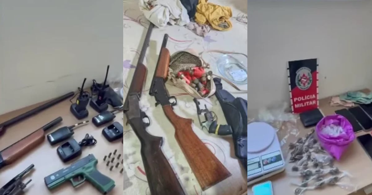 Homens fazem crianças reféns durante fuga da polícia, mas acabam presos no Seridó paraibano