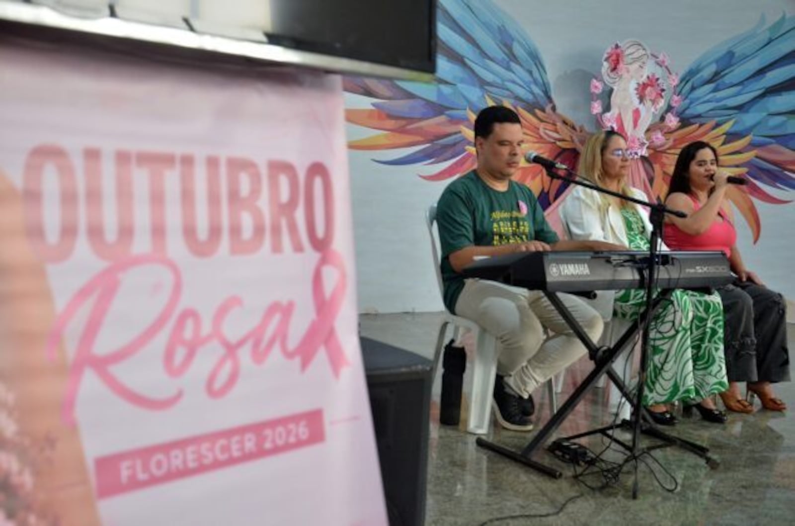 Imagem da matéria: Prefeitura de Campina Grande promove ação especial do Outubro Rosa no Instituto dos Cegos