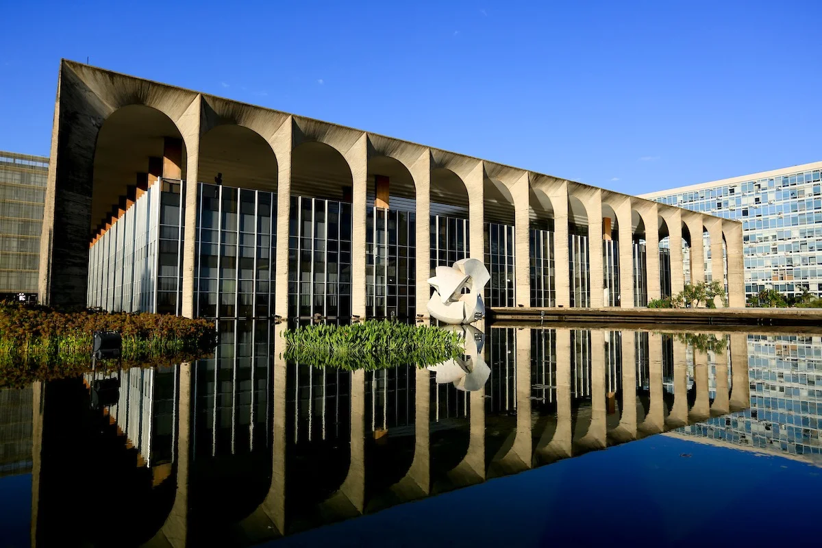 imagem colorida mostra palácio Itamaraty - Metrópoles