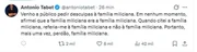 Antonio Tabet ironiza repercussão de publicação sobre "família miliciana"