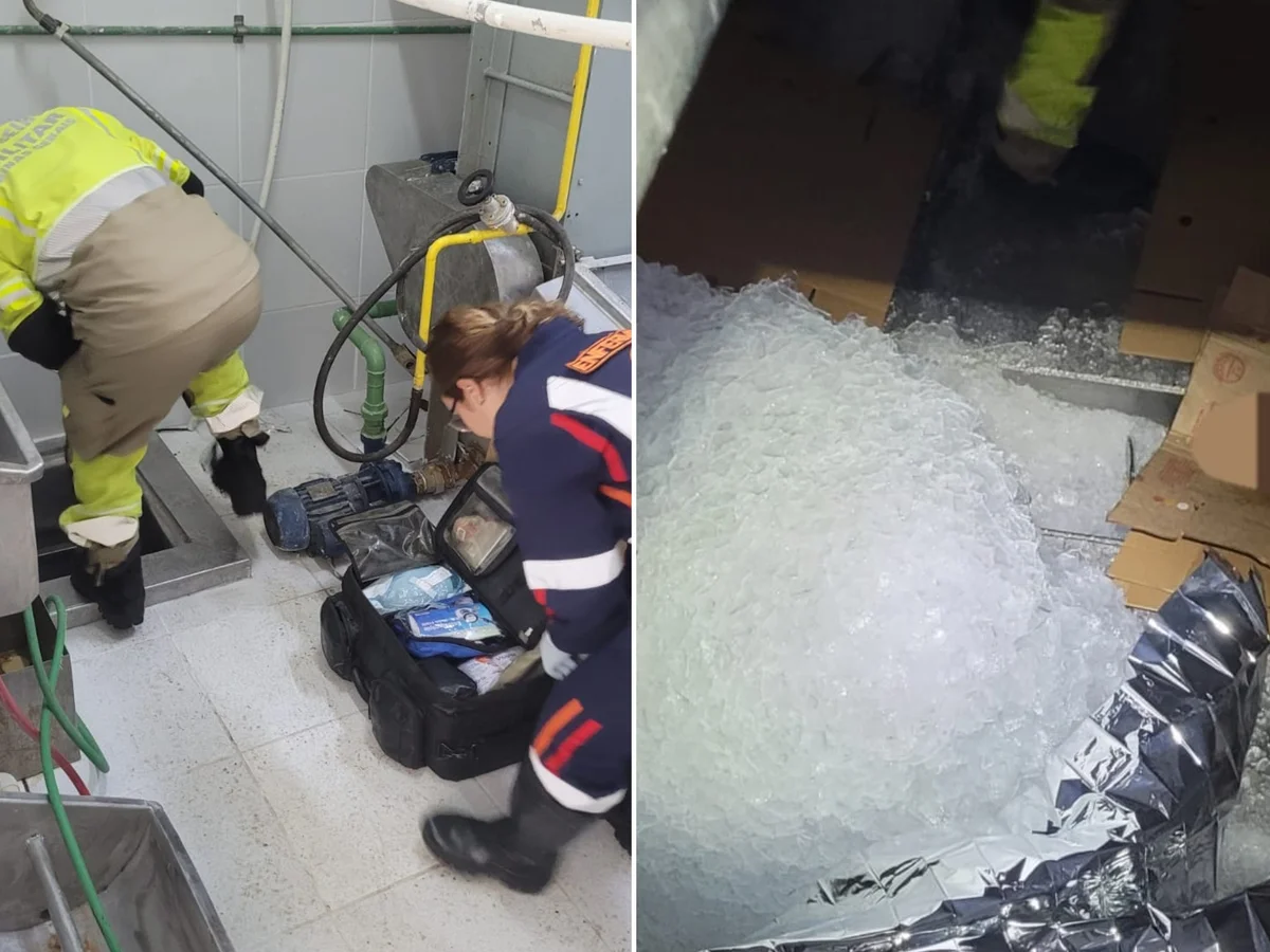 Trabalhador morre ao cair em máquina de triturar gelo em MG