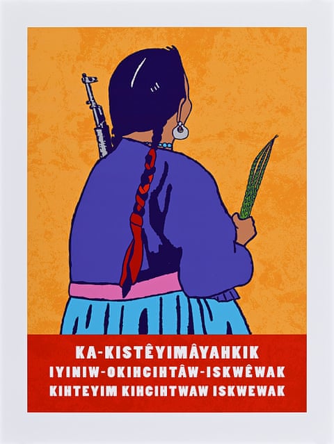'Façam nossas vozes serem ouvidas': a esplendor da arte de pôster nativo-americana e indígena – em imagens