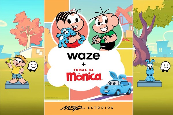 Turma da Mônica no Waze: veja como colocar as vozes dos personagens no app