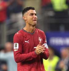 Cristiano Ronaldo antes de abandonar a delegção de Portugal - Foto: Reprodução/X @Cr7 / Jogada10