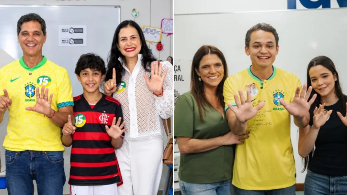 Candidatos ao governo do ES, Ferraço e Pazolini votam em Vitória