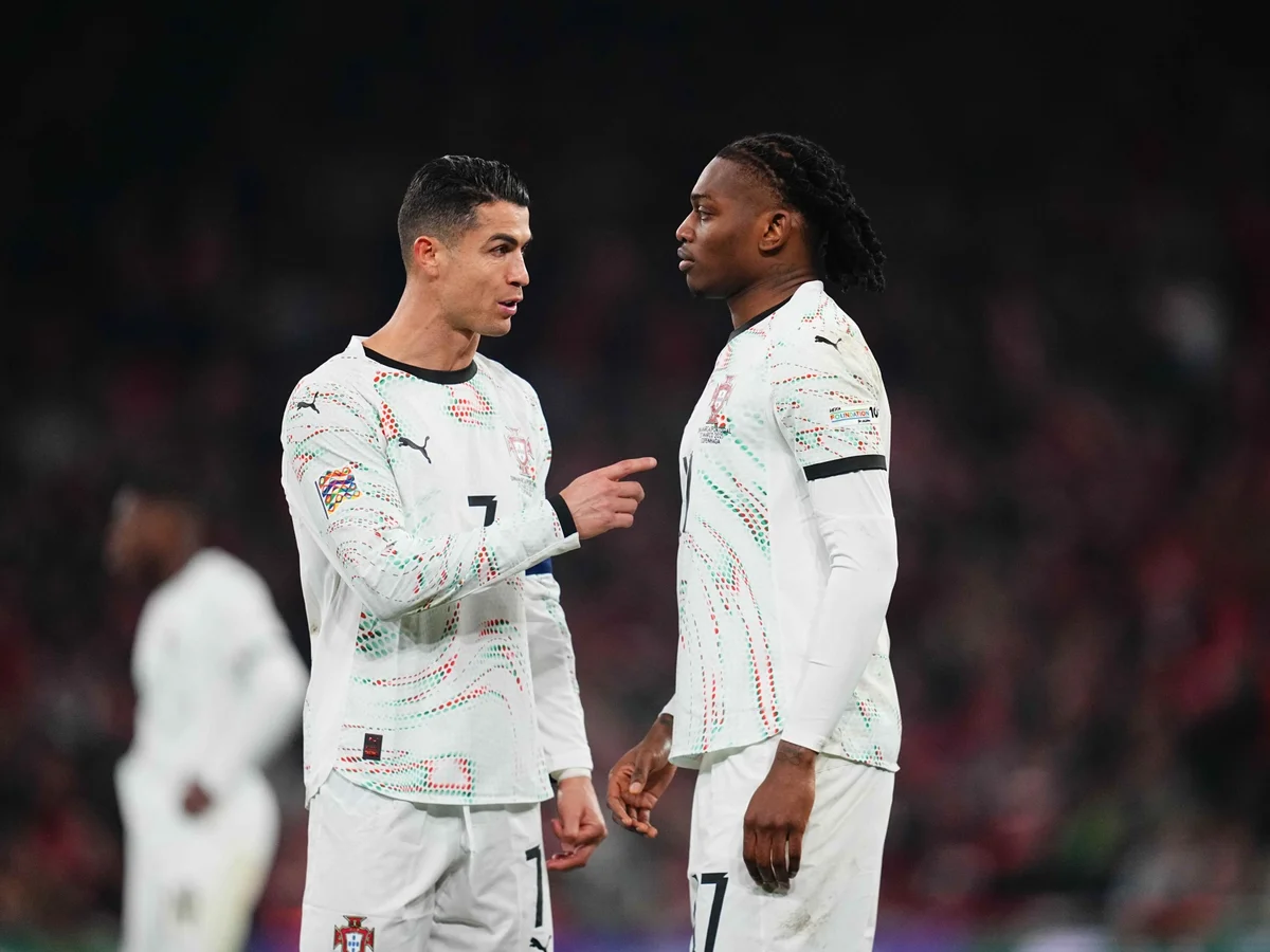 Rafael Leão assume a camisa 7 de Portugal após saída de Cristiano Ronaldo