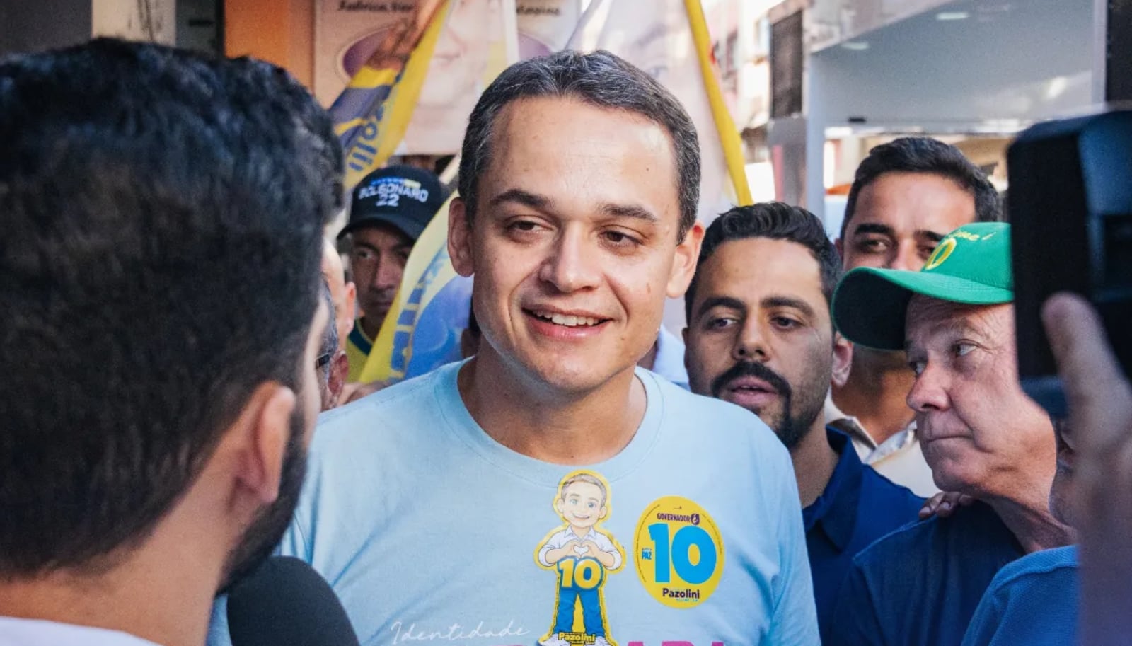 Pazolini (foto) quer apuração rigorosa contra aliado de Ricardo Ferraço, rival nas urnas no domingo Divulgação/Campanha Lorenzo Pazolini
