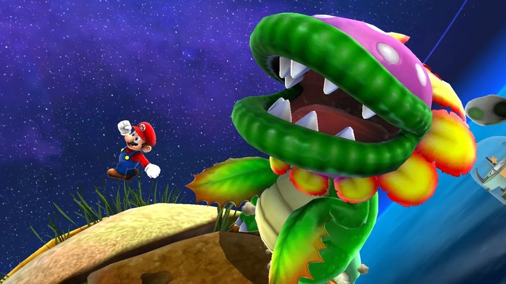 Super Mario Galaxy era uma aventura sem igual na qual cada planeta escondia surpresas em sua jornada — Foto: Divulgação/Nintendo