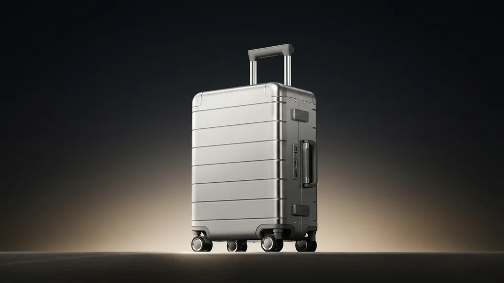 Xiaomi lança mala de metal "estilo Rimowa", mas com suspensão nas rodas